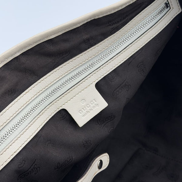 Gucci GG White Twins Tote Bag