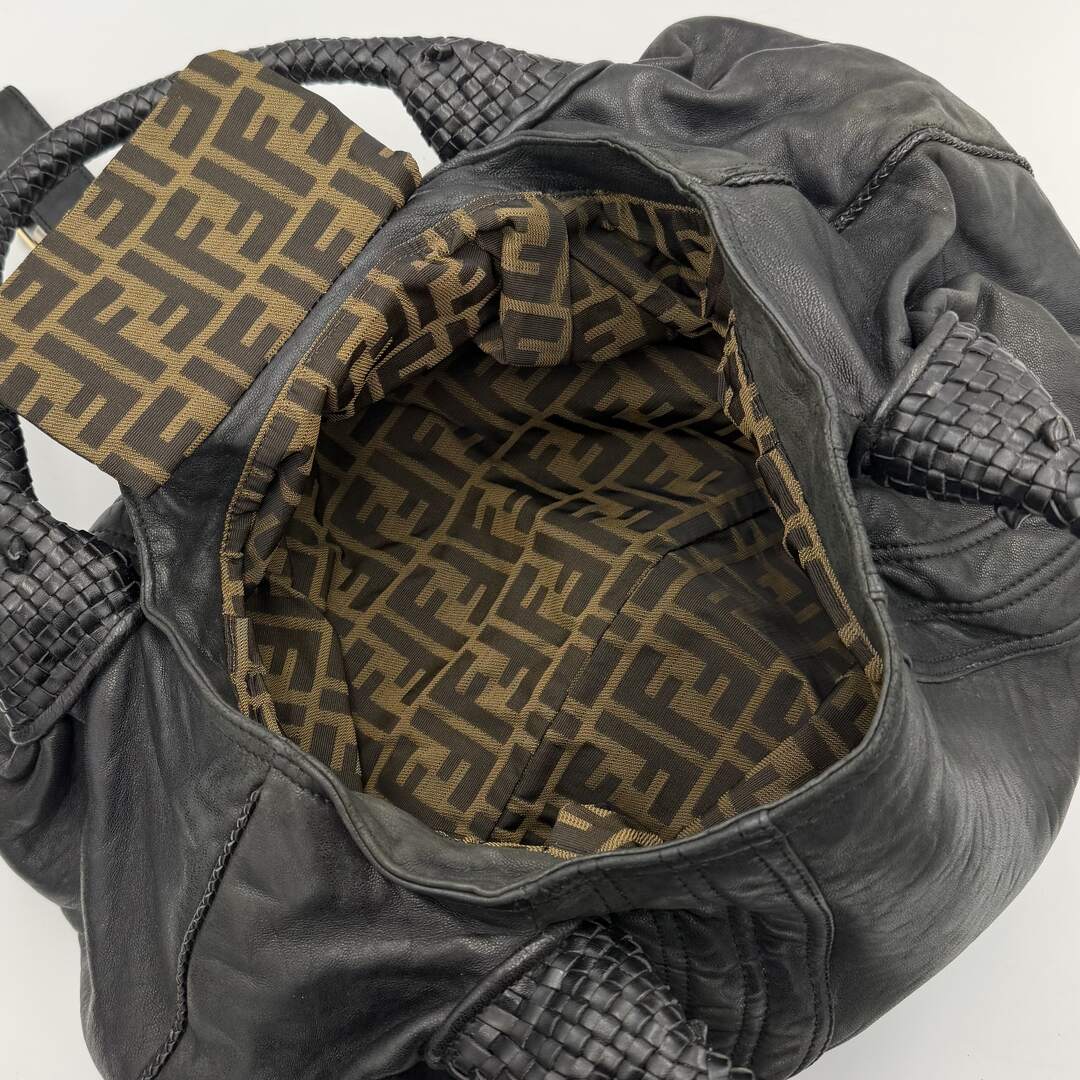 Fendi Spy Black Leather Handbag