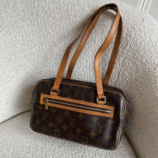 Louis Vuitton Monogram Cite MM Shoulder Bag