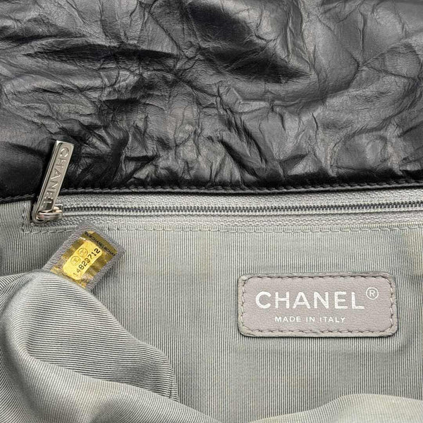 2011 Chanel CC Ultra Stitch Chain Black Medium Flap Shoulder Bag