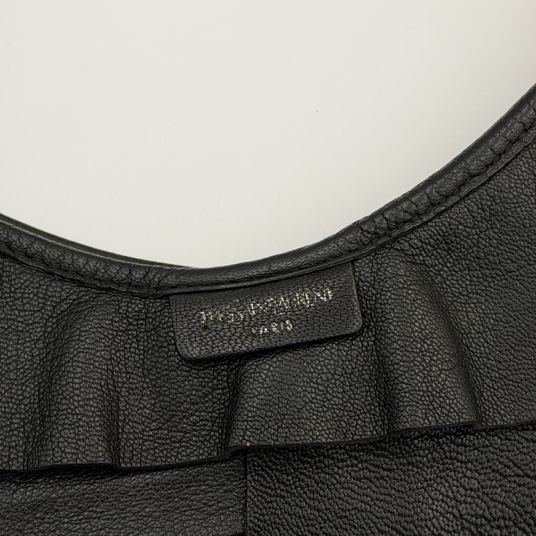 YSL Saint Tropez Leather Black Shoulder Bag