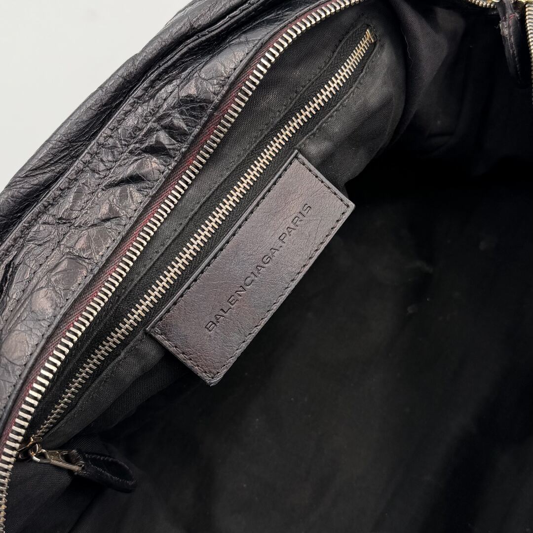 2012 Balenciaga The Giant City Leather Black Bag