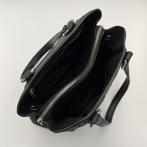 Miu Miu Vitello Leather Black Shoulder Bag