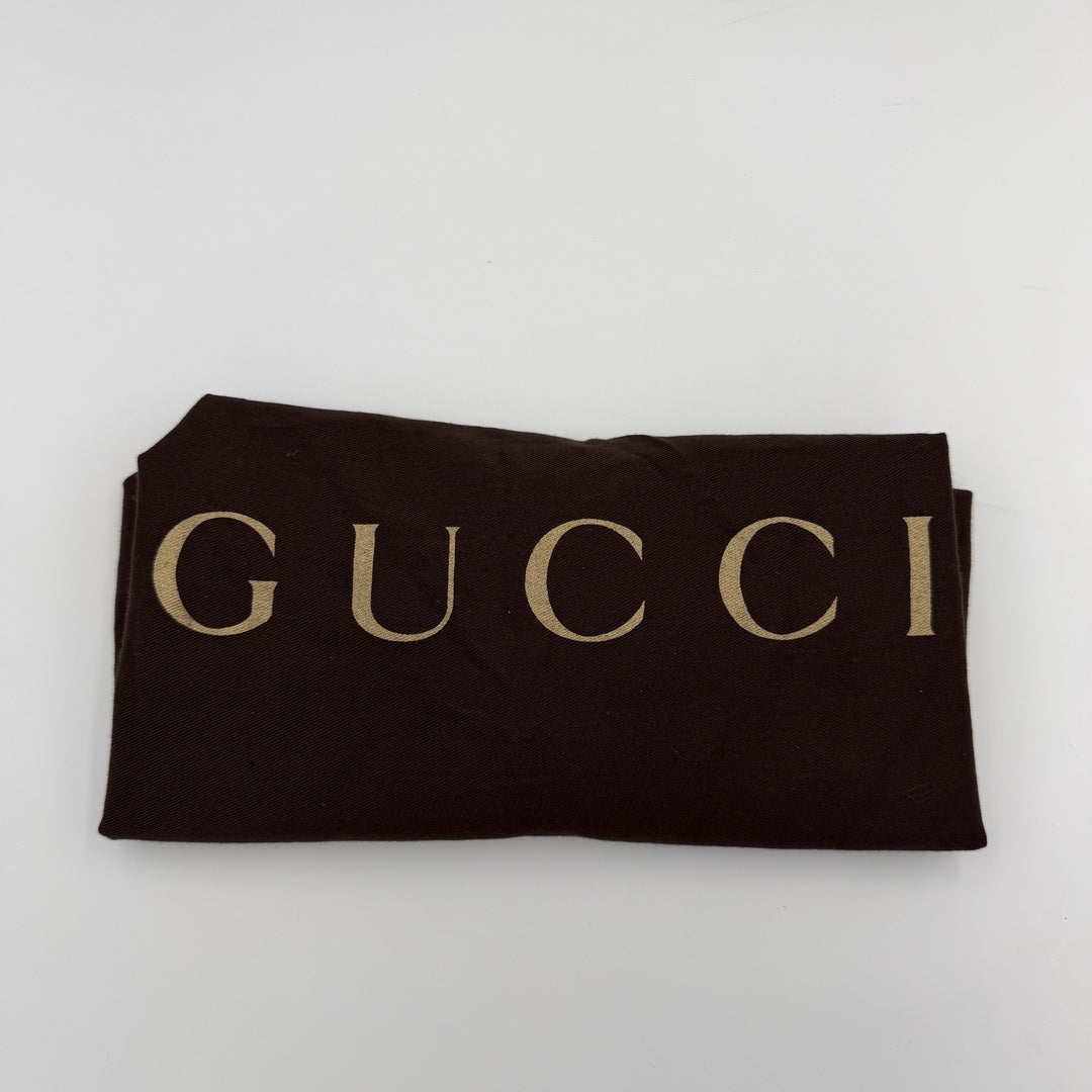 Gucci GG Canvas Sukey Brown Tote Bag