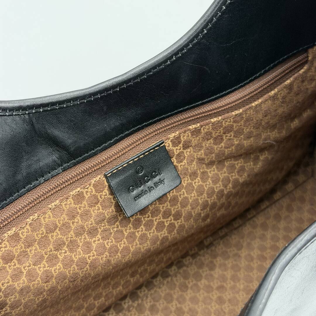 Gucci Jackie Leather Black Mini Handbag
