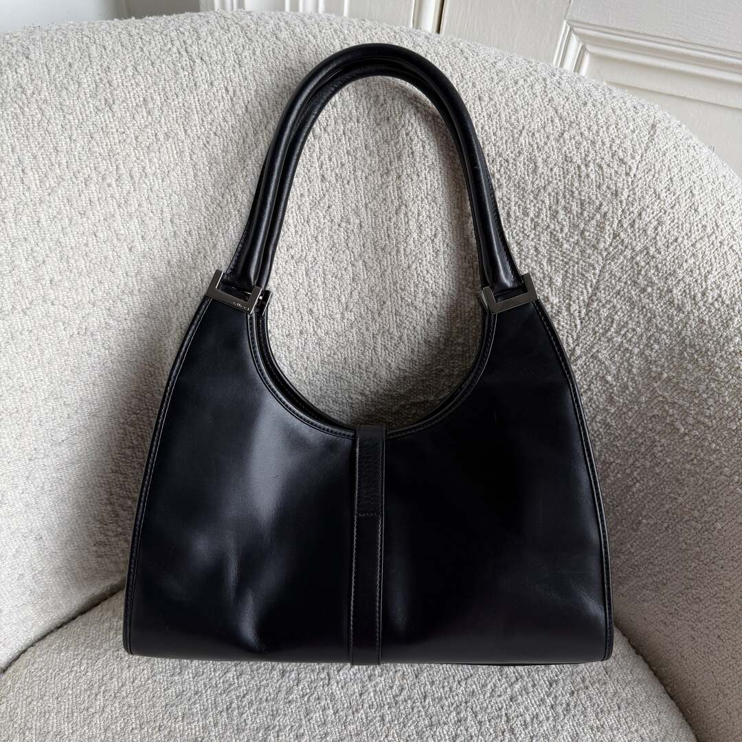 Gucci Jackie Leather Black Mini Handbag