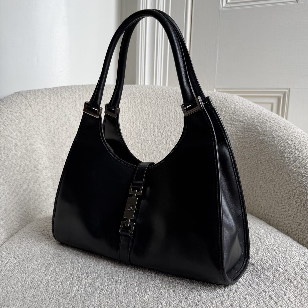 Gucci Jackie Leather Black Mini Handbag