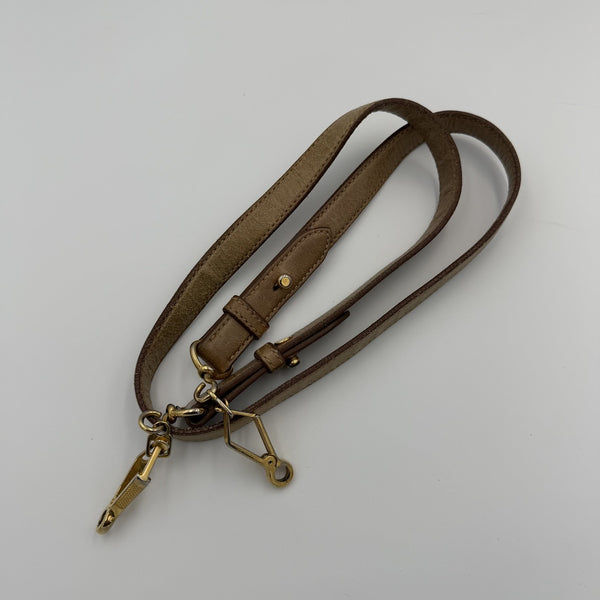 Miu Miu Vitello Leather Brown Handbag