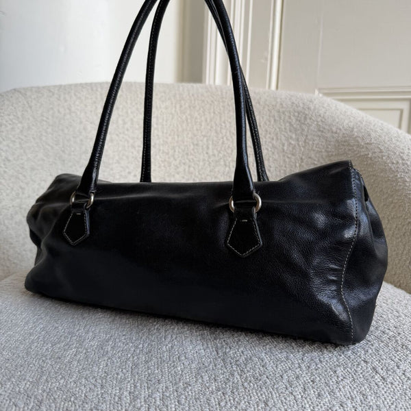 Prada Easy Leather Black Shoulder Bag