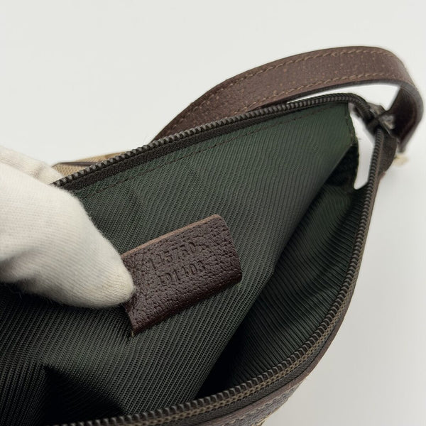 Gucci Mini Abbey D Ring Brown Shoulder Bag