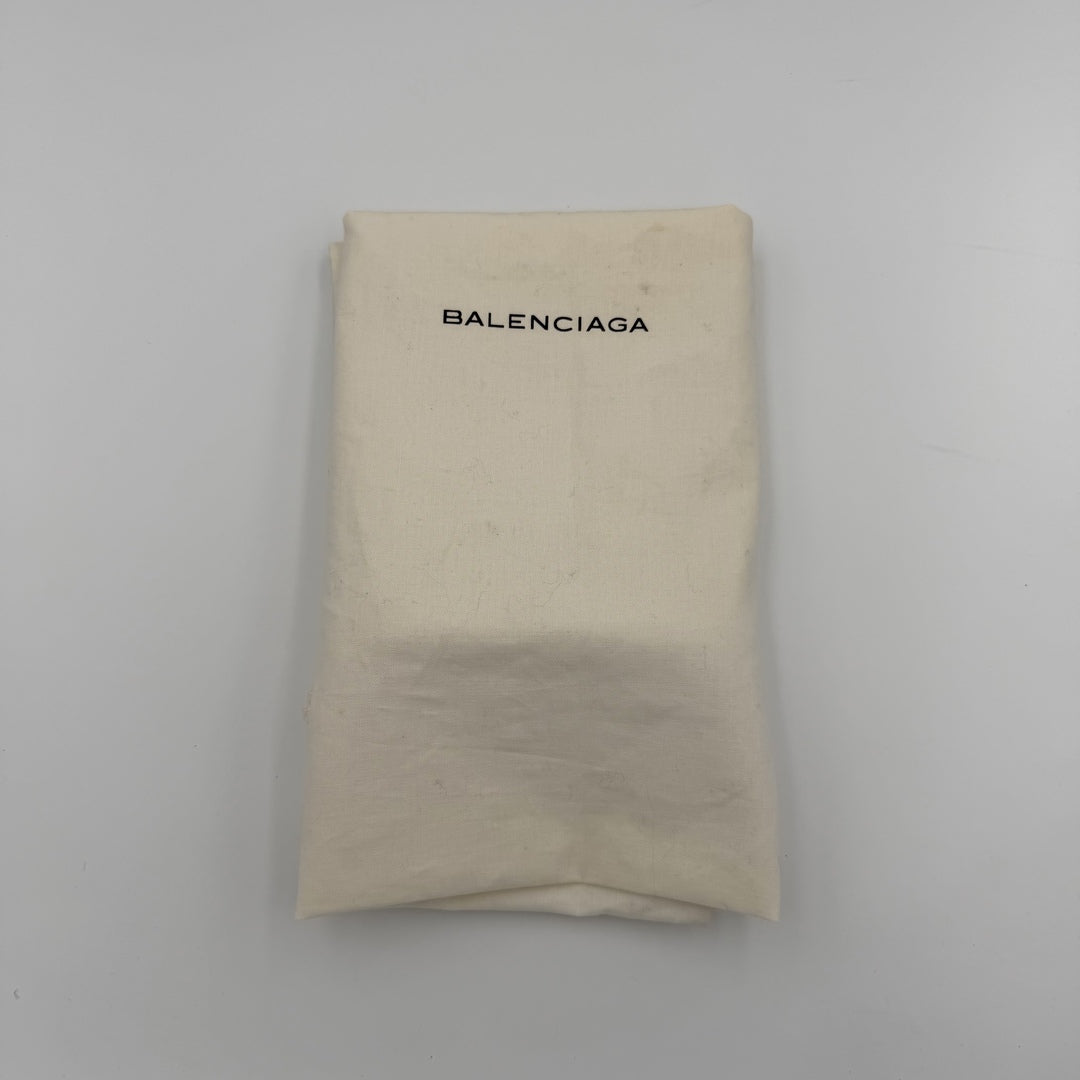 2003 Balenciaga The Town Leather Purple Handbag