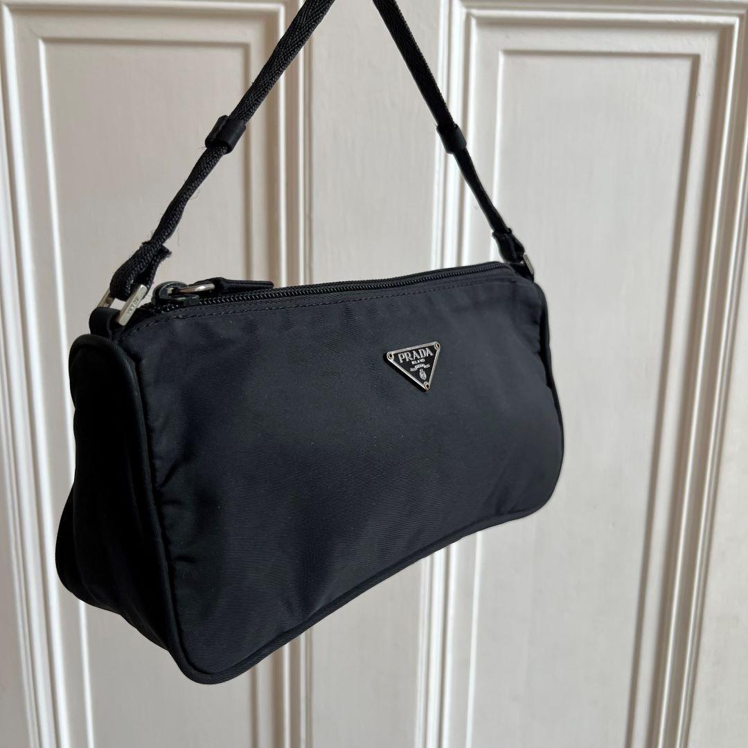 Prada Nylon Black Shoulder Bag - Jenny Hayley