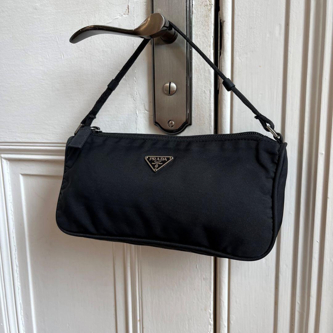 Prada Nylon Black Shoulder Bag - Jenny Hayley