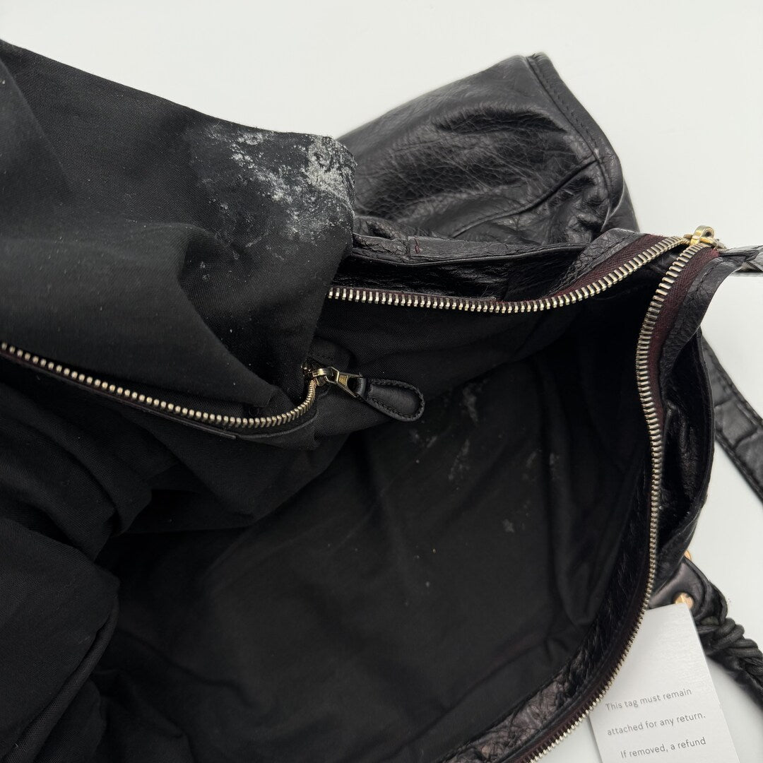 2012 Balenciaga The Giant City Leather Black Bag