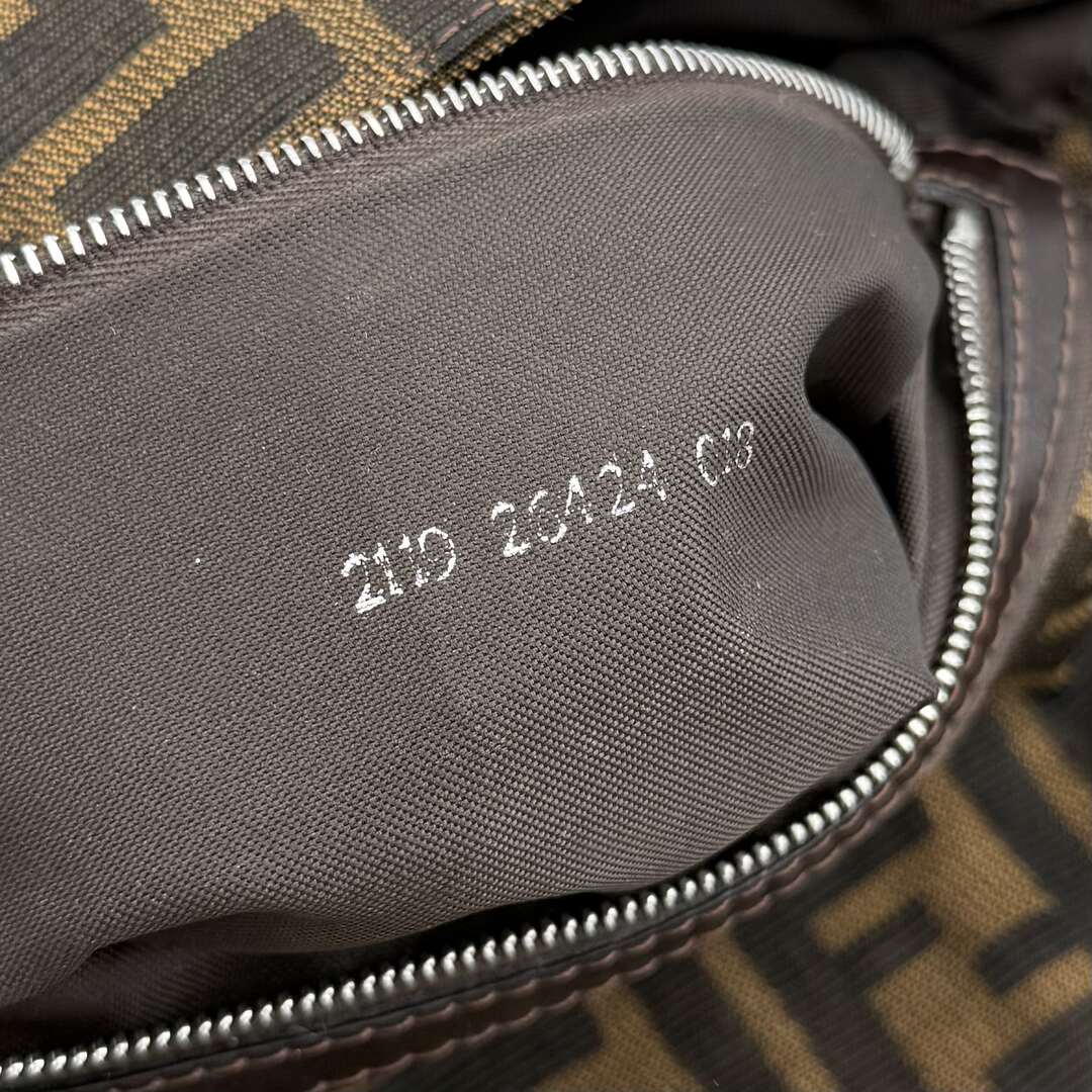 Fendi Mamma Baguette Zucca Shoulder Bag