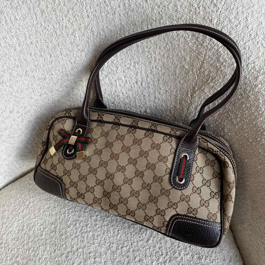 Gucci GG Monogram Princy Brown Shoulder bag