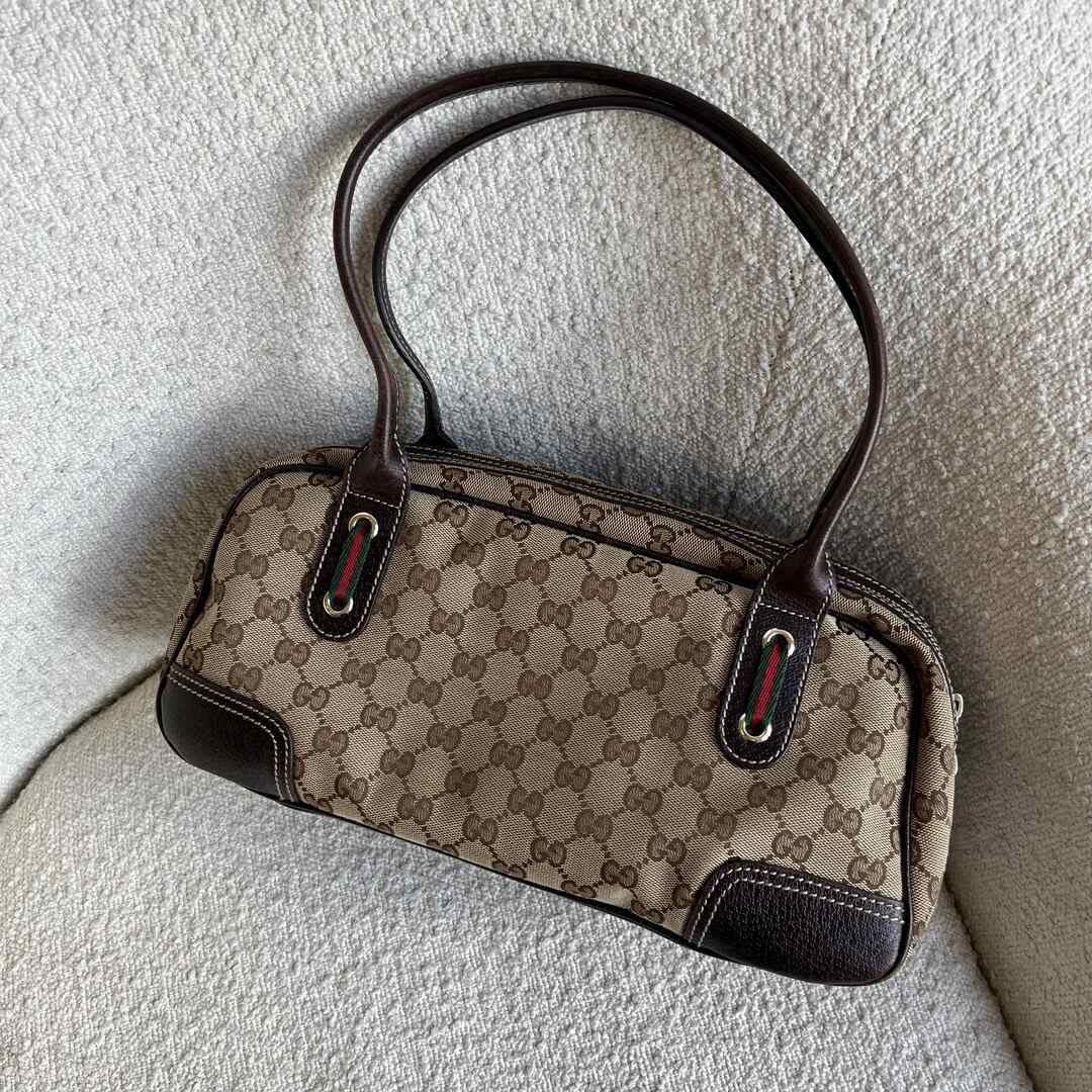 Gucci GG Monogram Princy Brown Shoulder bag