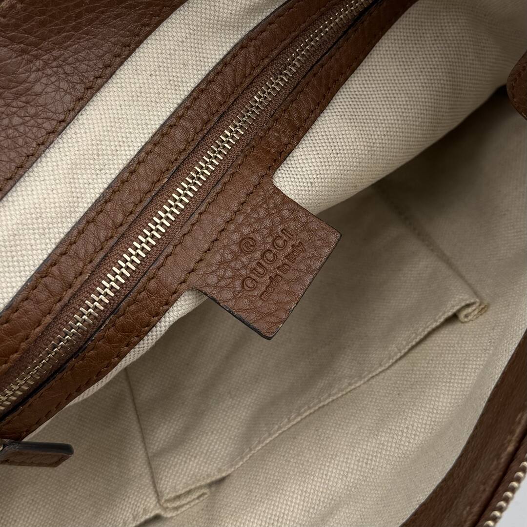 Gucci GG Canvas Bella Brown Shoulder Bag