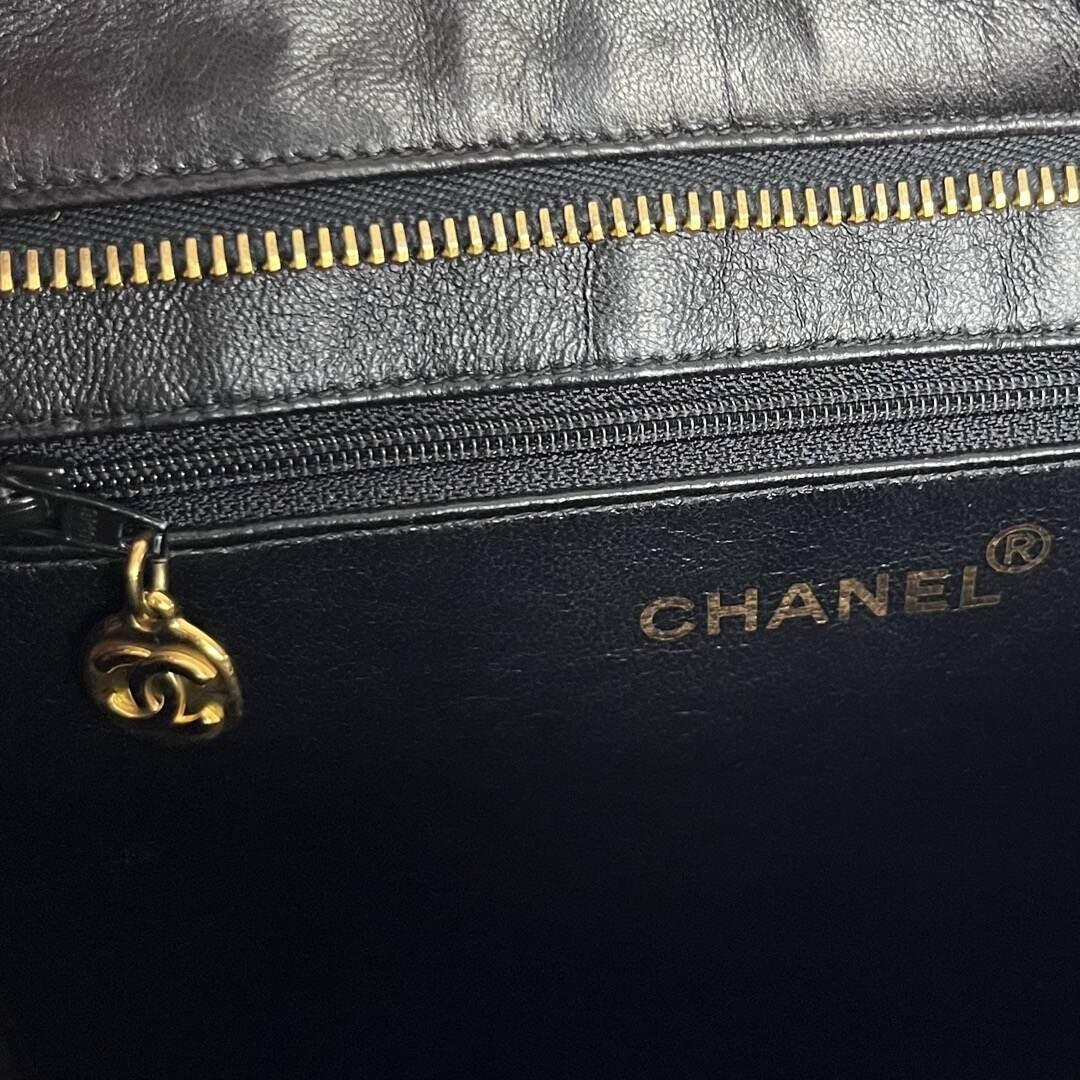 Chanel Black CC Medallion Handbag