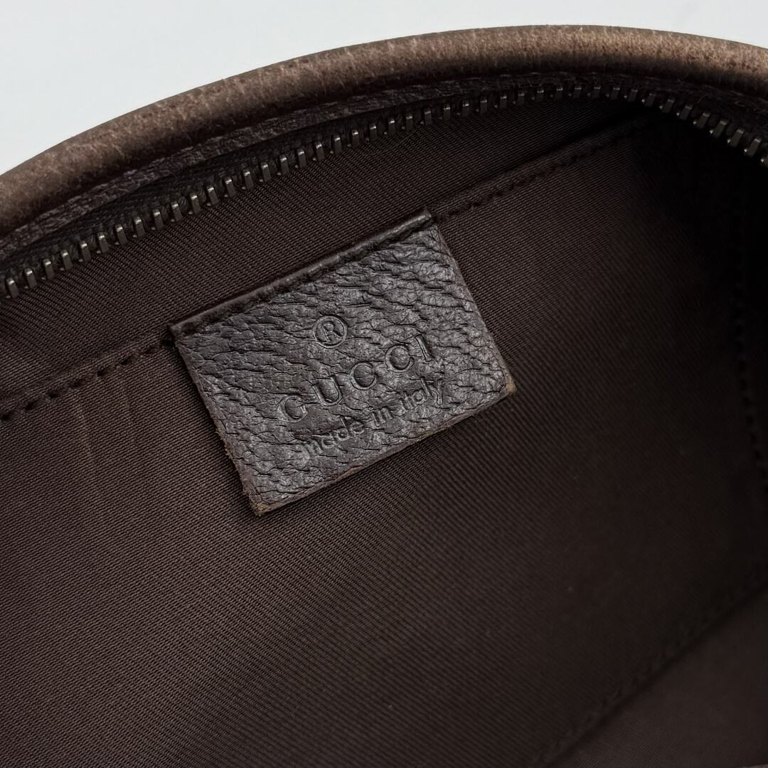 Gucci Mini Abbey D Ring Brown Shoulder Bag