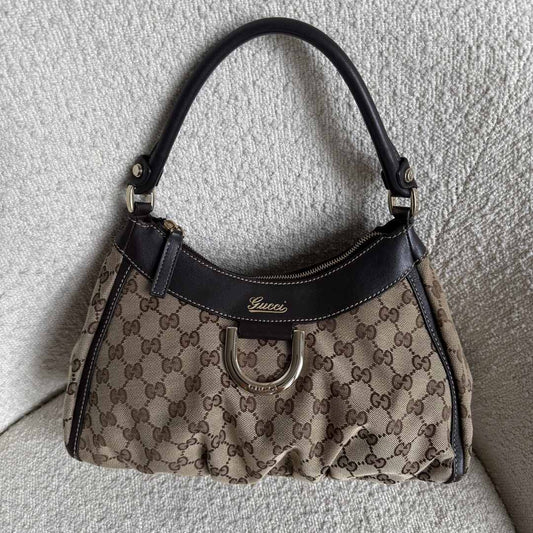 Gucci GG Abbey Brown Shoulder Bag