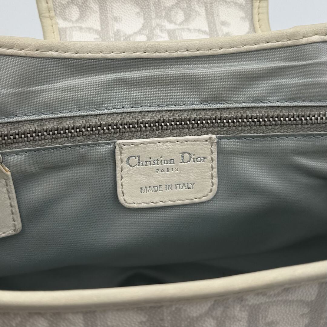 Dior Romantique Trotter White Shoulder Bag