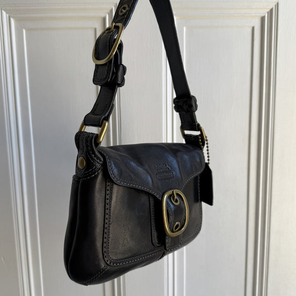 Coach 1941 Leather Black Shoulder Bag