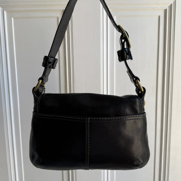Coach 1941 Leather Black Shoulder Bag