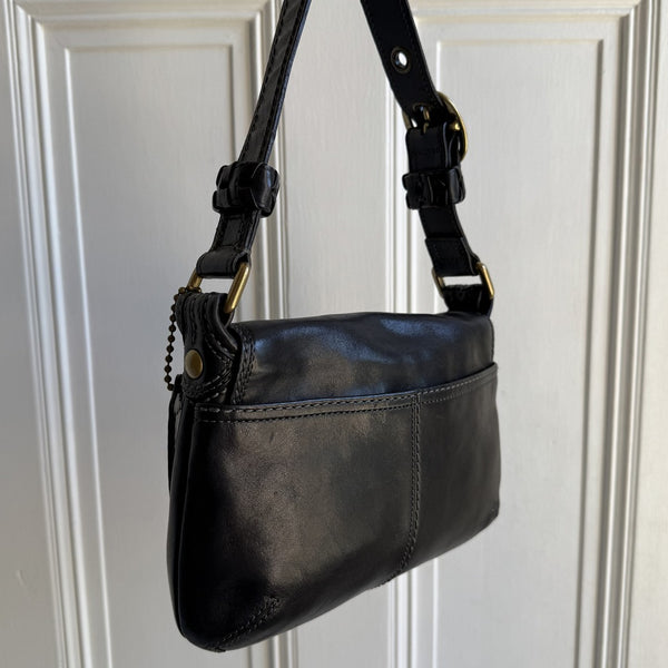Coach 1941 Leather Black Shoulder Bag