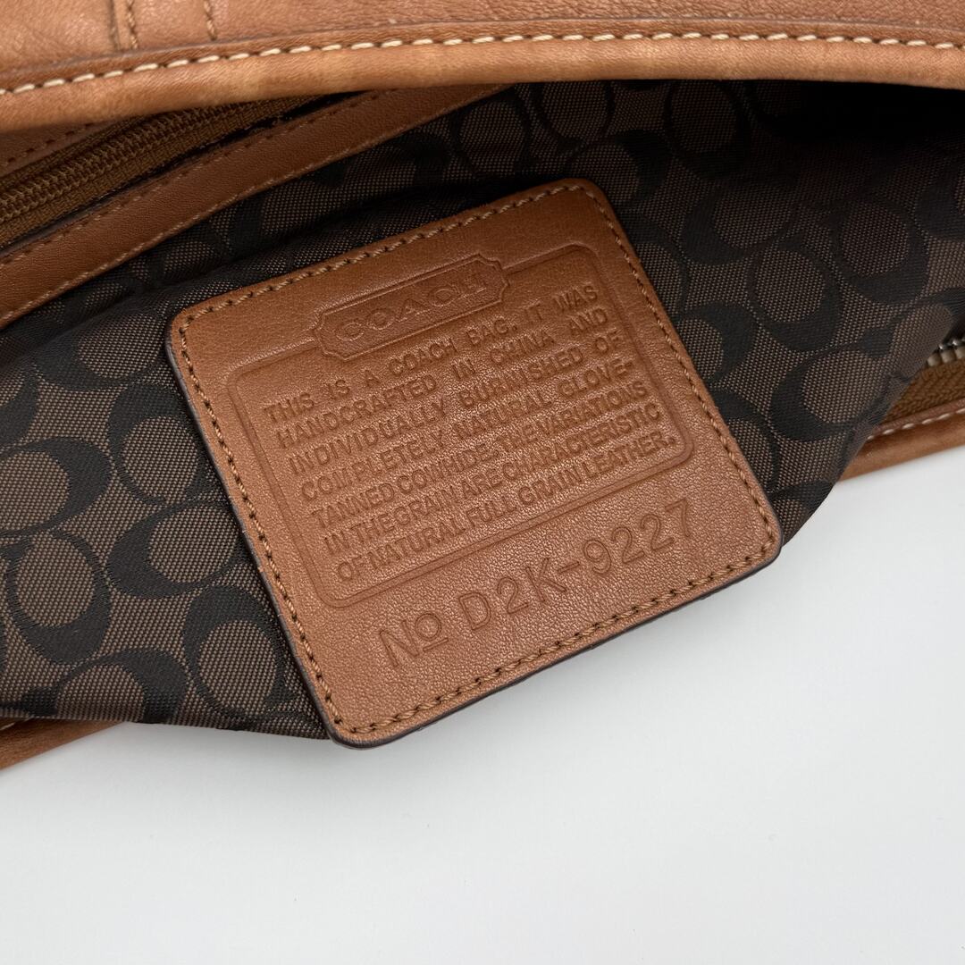 Coach Mini Ergo Hobo Leather Brown Shoulder Bag