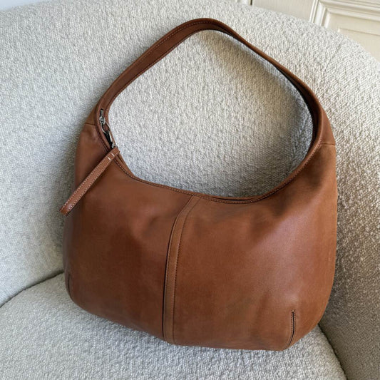 Coach Mini Ergo Hobo Leather Brown Shoulder Bag