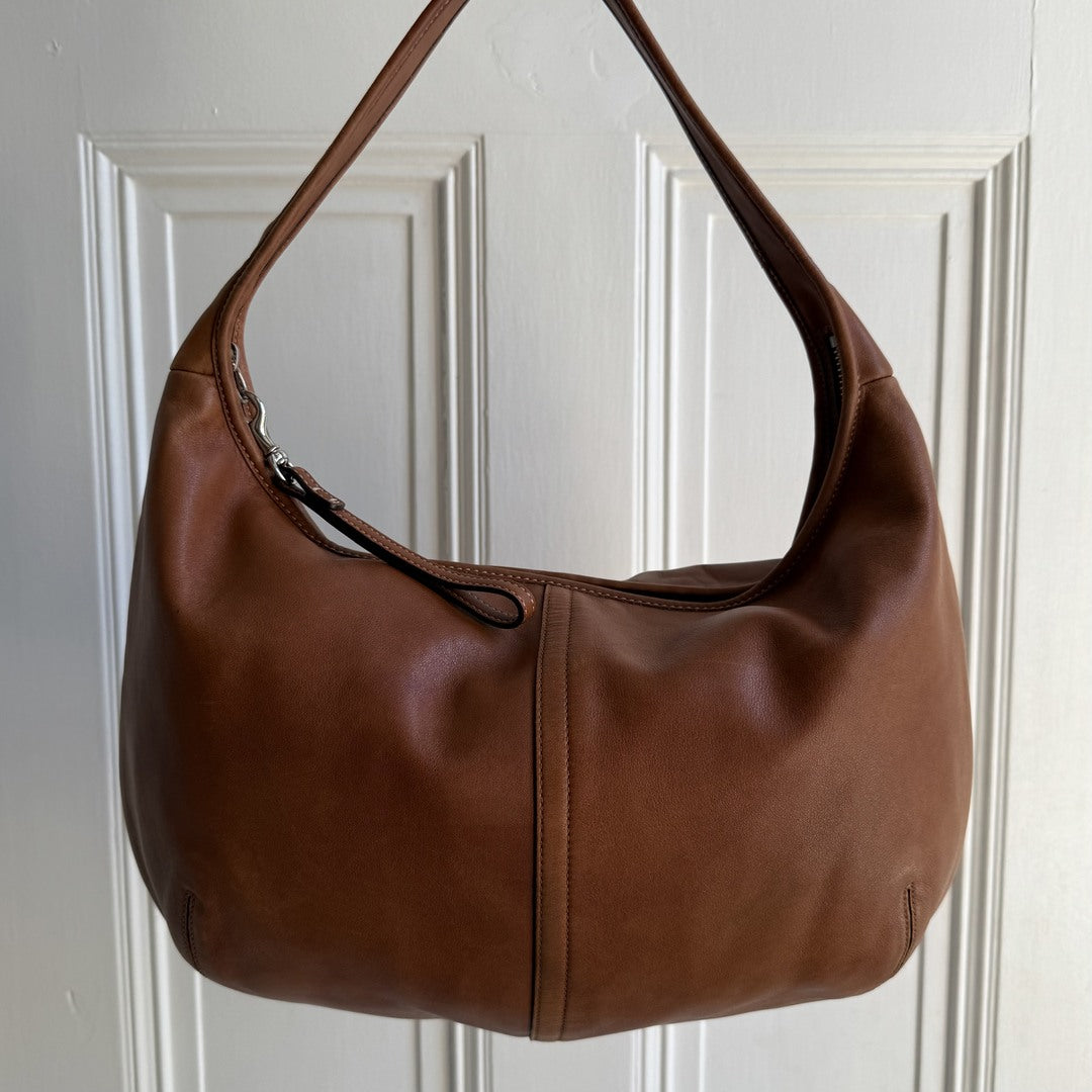 Coach Mini Ergo Hobo Leather Brown Shoulder Bag