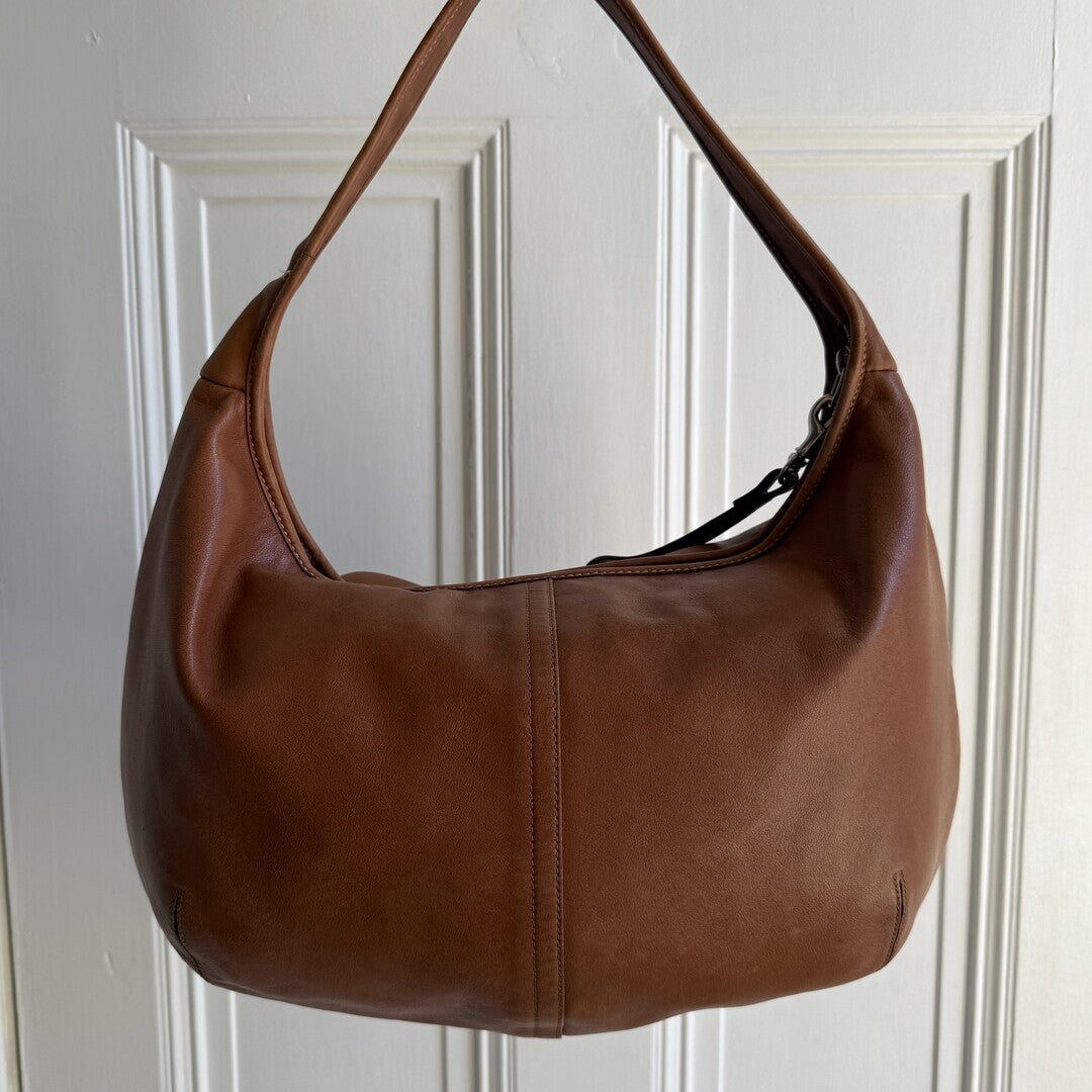 Coach Mini Ergo Hobo Leather Brown Shoulder Bag