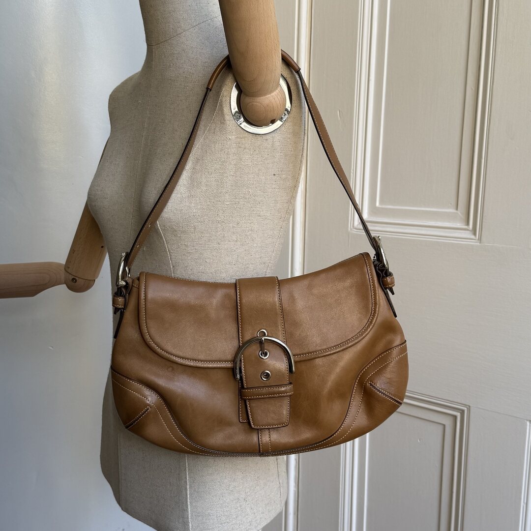 Coach Soho Leather Brown Shoulder Bag