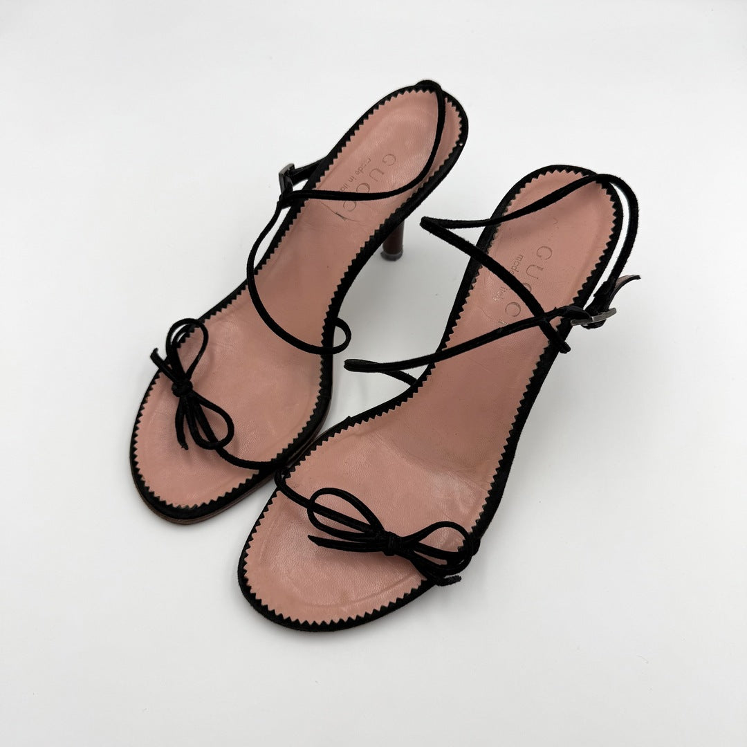 Gucci Bow Strap Tom Ford Kitten Heels