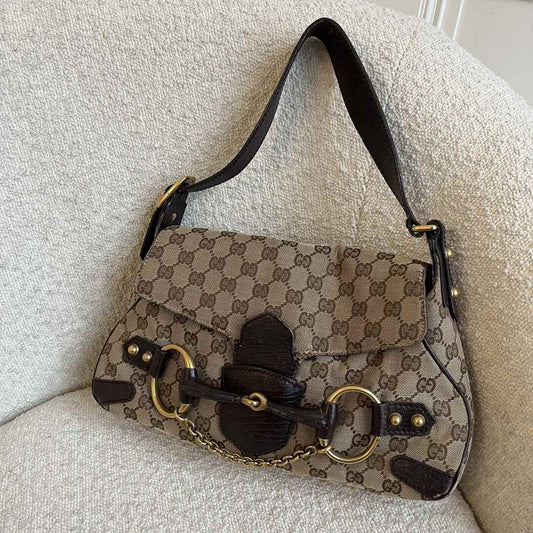 Gucci GG Horsebit 1995 Shoulder Bag