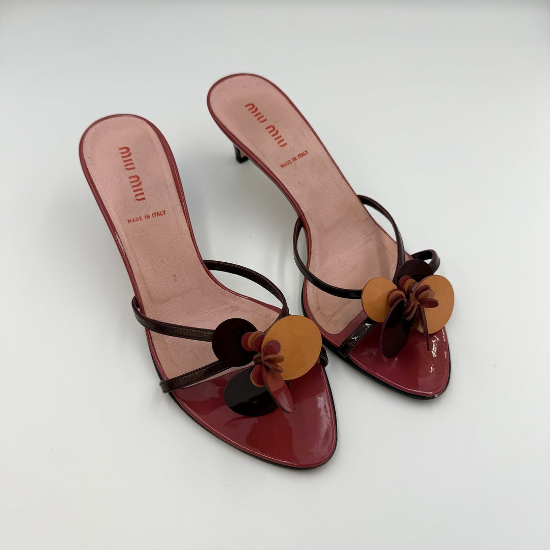 2000s Miu Miu Playful Pink Kitten Heels