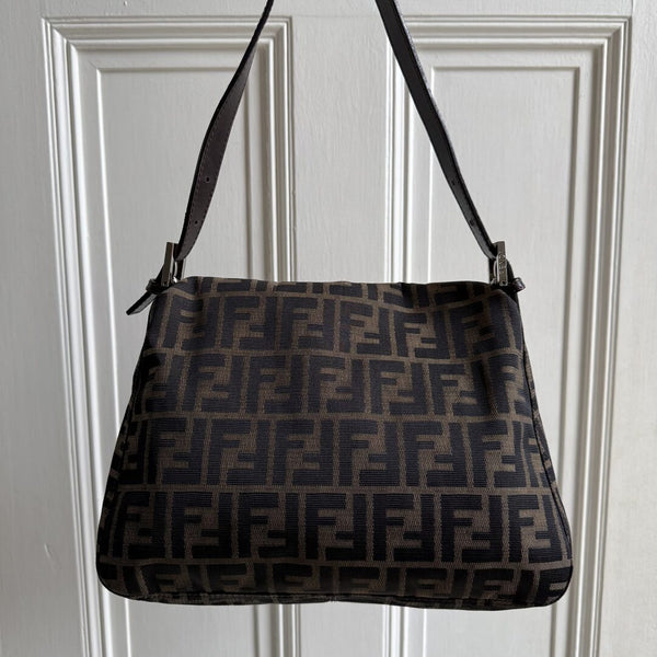 Fendi Zucca Mamma Shoulder Bag