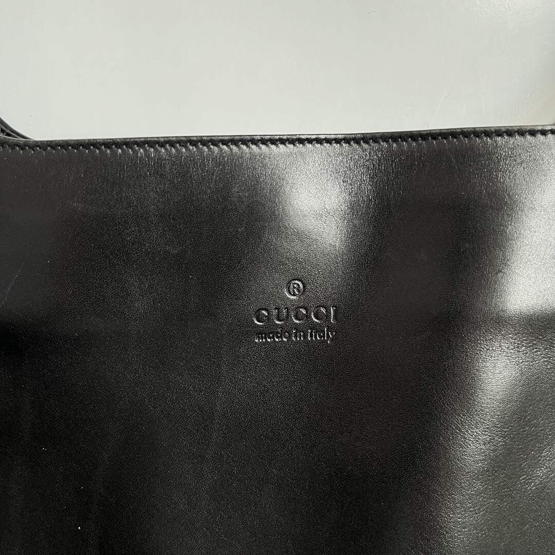 Gucci Leather Black Shoulder Bag