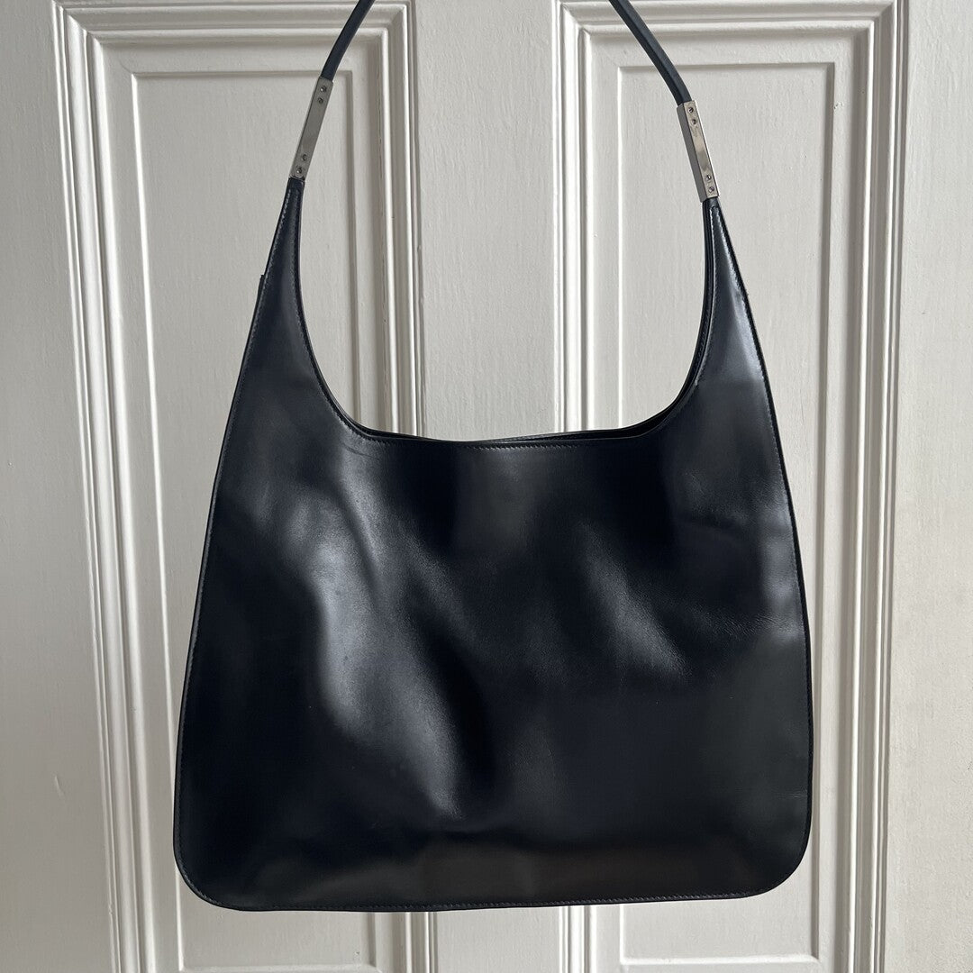 Gucci Leather Black Shoulder Bag