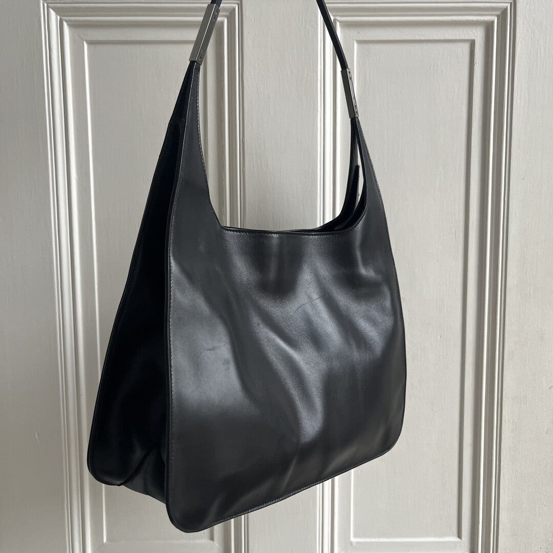 Gucci Leather Black Shoulder Bag