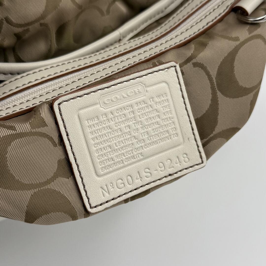 Coach Soho Leather White Shoulder Bag
