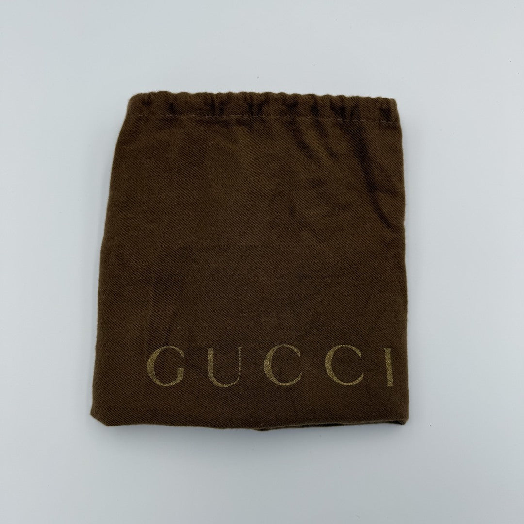 Gucci GG Canvas Abbey Brown Shoulder Bag