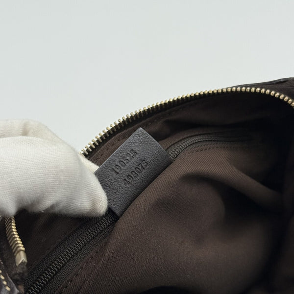 Gucci GG Canvas Abbey Brown Shoulder Bag