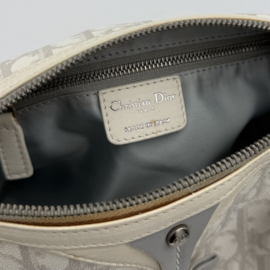 2000s Dior Romantique Trotter White Handbag