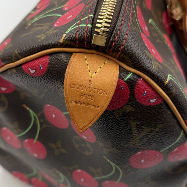 Rare 2005 Louis Vuitton Murakami Cherry Keepall 45