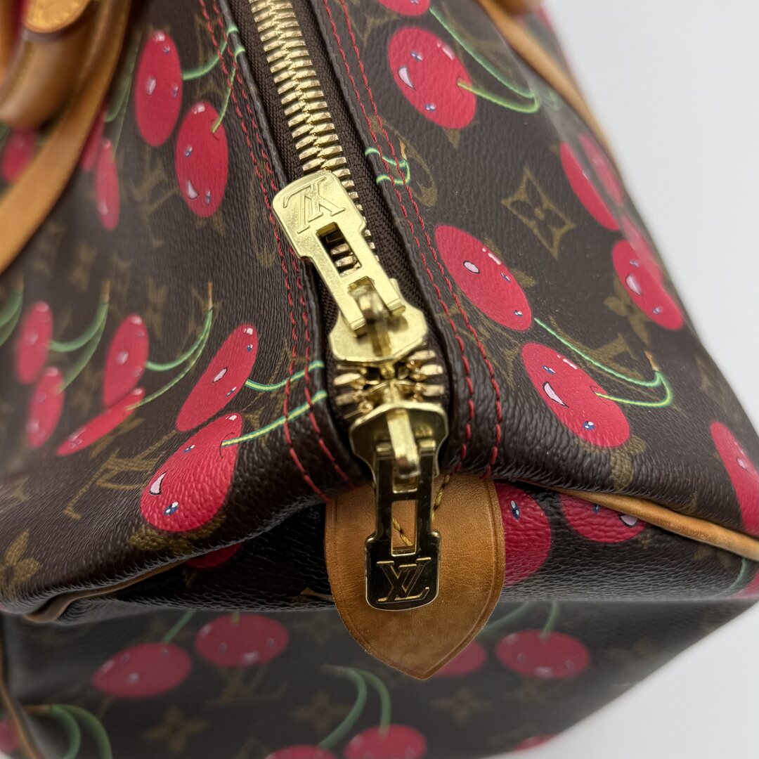 Rare 2005 Louis Vuitton Murakami Cherry Keepall 45