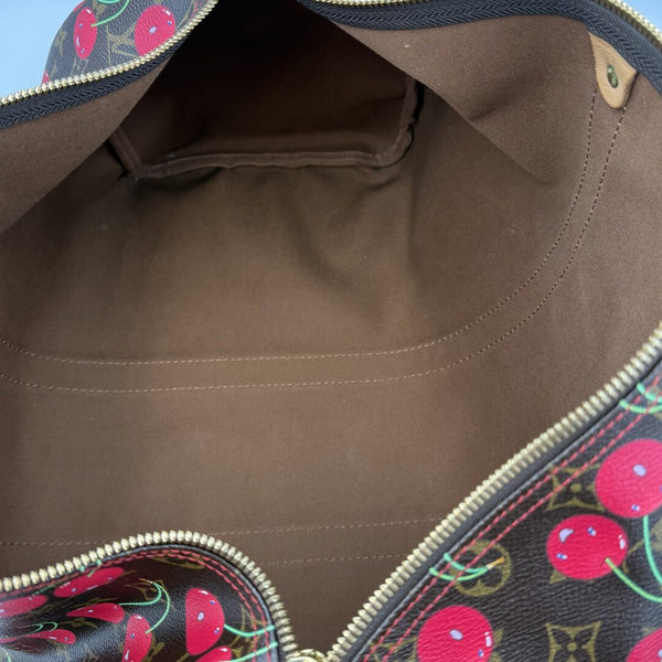 Rare 2005 Louis Vuitton Murakami Cherry Keepall 45