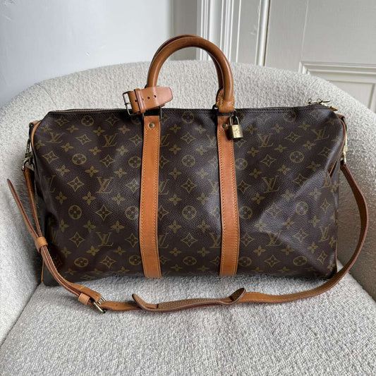 Louis Vuitton Monogram Keepall 45 Bandouliere