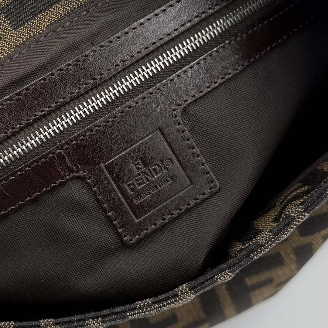 Fendi Zucca Mamma Shoulder Bag